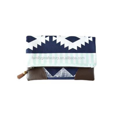 China Fashion Ladies Southwest Foldover Boho Wholesale Monogrammed Evening Clutch Bag for sale