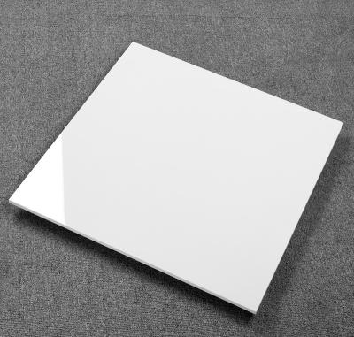 China 60 Whiteness Polished Porcelain 60x60 Modern Super White Full Body Tiles for sale