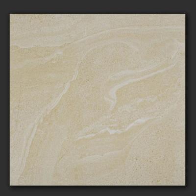 China Light Yellow Rustic Carrara Non-slip Matte Finished Porcelain Tiles Best Tiles Price for sale