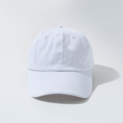 China JOINT Promotional Sports Hats White Plain White Gorras Dad Hat for sale