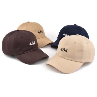 China JOINT Wholesale Promotional Personalize Design 6 Panel Embroidery Dad Hat , Custom Cheap Dad Hat for sale