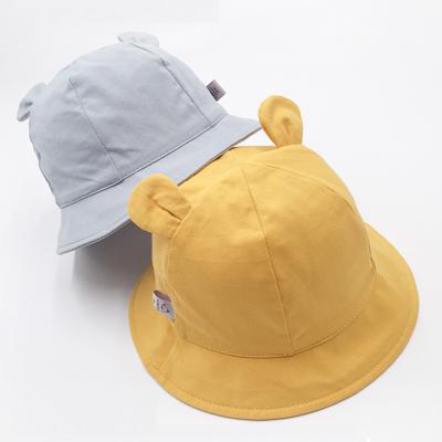 China Wholesale Striped Design Hats and Floppy Hats, Custom Made Summer Baby Sun Hat Toddler Bucket Hat for sale