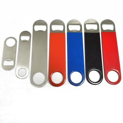 China Manufacturer Wholesale Custom Cheap Sublimation Blank Metal Stainless Steel Beer Bottle Viable Head Chain Opener for sale