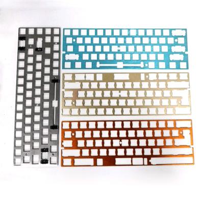 China Factory Hot Sales Modern Design Copper Machining Customized Anodized Wire Setting Board For Mechanical Keyboard for sale