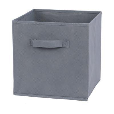 China Sustainable Nonwoven Fabric Storage Box Toys Foldable Cloth Storage Cube Office Home Storage Box for sale