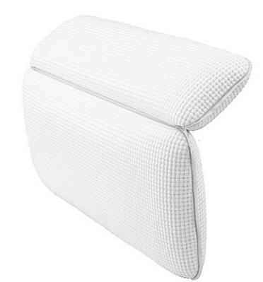 China 2020 Viable Head Sucker Bath Headrest Bathroom Pillow PVC Bathtub Pillow Bath Pillow With Suction Cups for sale