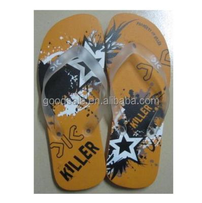 China Logo Printing Summer Beach Eva Foam Flip Flops Mens Lightweight Custom Flip Flop Slipper for sale