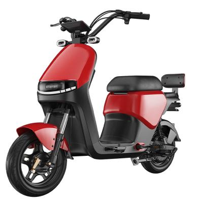 China Fashion Shop 48V Steel Electric Electric Bicycle Scooter Factory Direct Sale Steel Electric Support Customized Color for sale