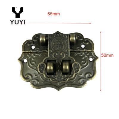 China Wooden Box/Gift Box Chinese Style Box Lock Latch Metal Latches Latches for sale