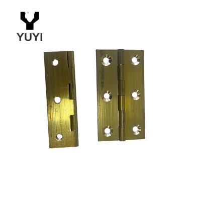 China Good Quality Modern Gold Hinge Door Cabinet Cupboard Brass Hinge for sale