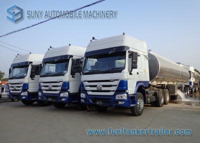 China Custom 45000L Oil Tank Trailer 3 Axle , Diesel / Jet Chemical Tank Trailer for sale