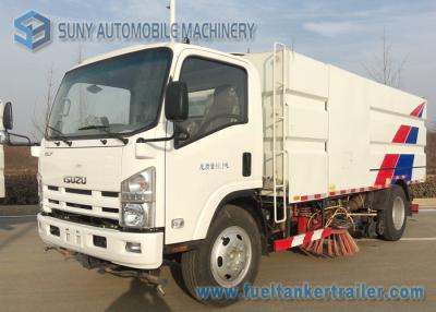 China 6 Wheeler Isuzu Road Sweeper Truck 6000KG Street Cleaning Vehicles 4 X 2 Truck for sale