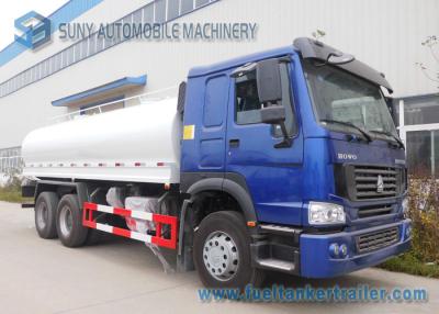 China Sinotruk 270HP 6x4 Oval Oil Tank Truck With ZZ1257M4347D1 Chassis for sale