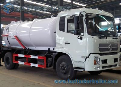 China camión diesel 4 x 2 de la succión de las aguas residuales de 12000L Dongfeng con los chasis de DFL1160BX en venta