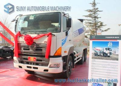 China 9 de kubieke Vrachtwagen 350Hp HINO 700 van de Meters Concrete Mixer de Vouwbare Helling van LHD Te koop