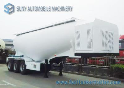 China 42m3 Capacity Three Axle Semi Tanker Trailers Q345 / AL5083 Material for sale