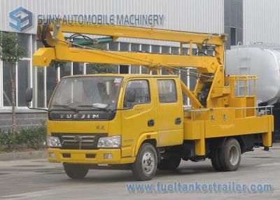 China cabina articulada el 14M de la fila del doble de IVECO Yuejin del camión de la operación de la mucha altitud de los auges en venta