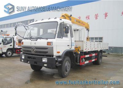 China Camión de Cummins 170 HP Dongfeng 4x2 con XCMG grúa telescópica del auge de 5 T en venta