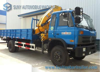 China Dongfeng - angebrachter Kran 170 HP Cummins Engine DFAC 4x2 LKW zu verkaufen