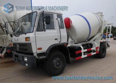 Chine 5000 litres de Dongfeng 153 de transit de camion de mélangeur avec le tambour de rayure blanche et bleue à vendre