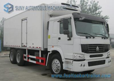 China 30 T kühlte Kasten-LKW CNHTC Sinotruk HOWO 6x4 schweres 336 HP zu verkaufen