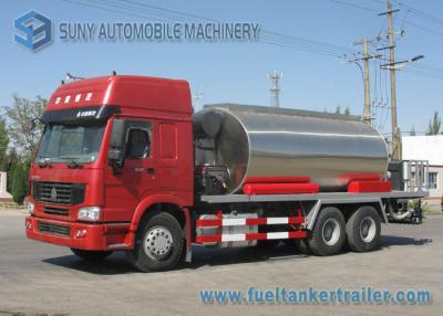 Cina Rimorchio 10000 L -11000 L 3 assi 300Hp dell'autocisterna dell'asfalto di serie 6X4 di Sinotruck Howo in vendita