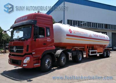 China 17T LPG tank trailer BPW 2 axles 40000L LPG gas tanker trailer truck for sale