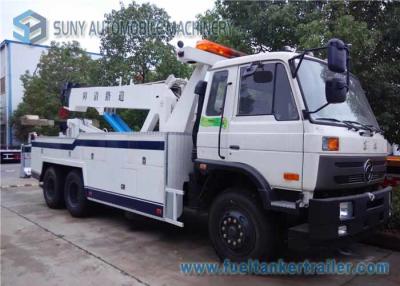 China Van de Wegwrecker van machtsdongfeng Onafhankelijke 6X4 het Slepenvrachtwagen Cummins 260 PK-Motor Te koop