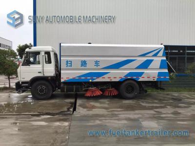 Chine Réservoir du camion DONGFENG 4x2 170hp Euro3 12CBM RHD LHD de balayeuse de route de route à vendre