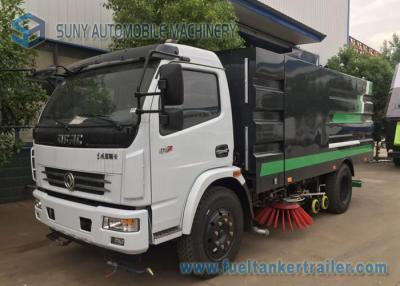 Chine camion rapide de vide de balayeuse de véhicule/de la route 6000L avec l'arroseuse à vendre