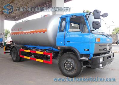 China Tanklastzug-/des Flüssiggas-Tanklastzug-1mm Rost-Stärke 12000L Lpg für Lpg-Zylinder zu verkaufen