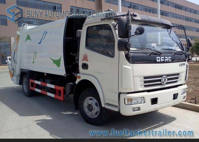 Chine 4cbm--réservoir d'acier au carbone du châssis 4x2 Q235 de Dongfeng de camion de compacteur des déchets 6cbm à vendre