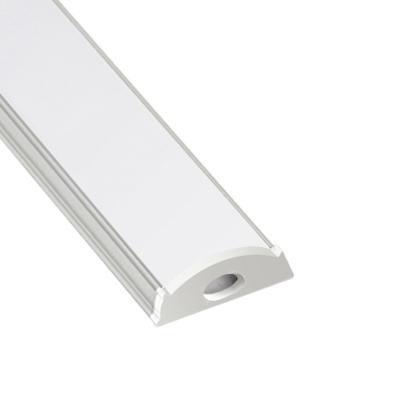 China Flexible led alu profile 17x4mm led profile flexible bendable aluminum for led strip for sale