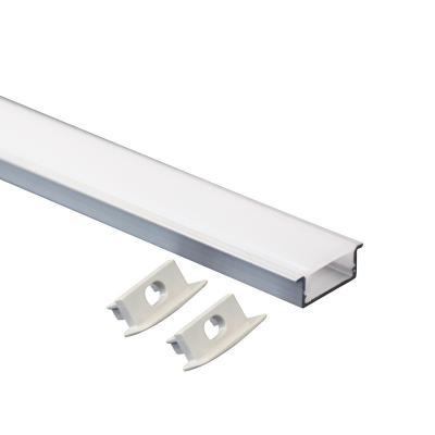 China 16x7A Recessed Aluminum Bracket Recessed Aluminum Profile For Led Strip Light for sale