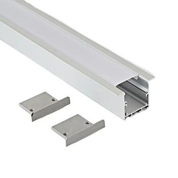 China Led Profile Light Aluminum Decorations 40x20A Plaster for sale