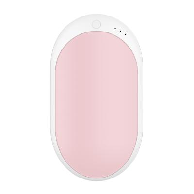 China High Capacity Electric Rechargeable Hand Warmer USB Hand Warmer Reusable Powerbank for sale