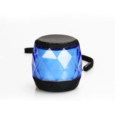 China Christmas Unique Gift Cordless Wireless LED Mini String Blow Light Portable BT LED Speaker for sale