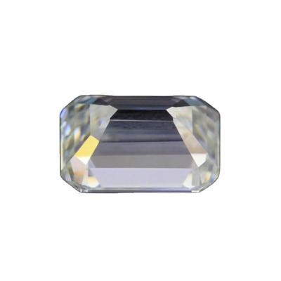 China Synthetic Moissanite New Emerald Cut Moissan Diamond Super Rectangular Direct Emerald Cut Moissan Diamond Handmade White for sale