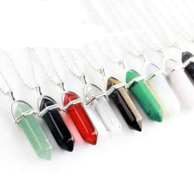 China Colorful Ball CLASSIC Design Jewelery Carnelian Necklace Pendulum Gemstone Necklace Healing Crystal Choker Necklace Wholesale for sale