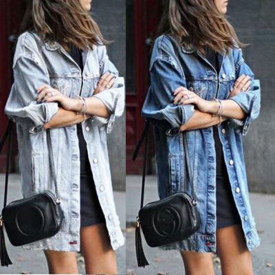 China QUICK DRY Winter Jacket Women Coat Jacket Outwear Long Coat Jean Jacket Coat Feminine Thick Warm Fashion Coat for sale