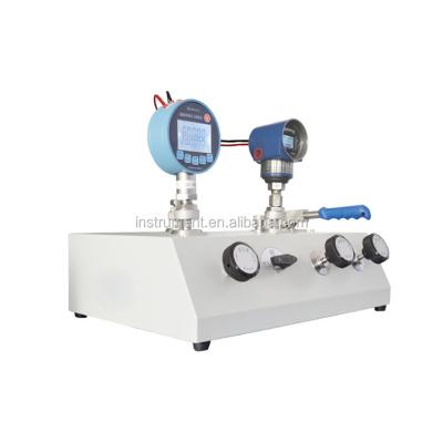 China 600bar Electric Pressure Testing Pump with 0.01bar Adjustment and 25 Transformer Oil for sale