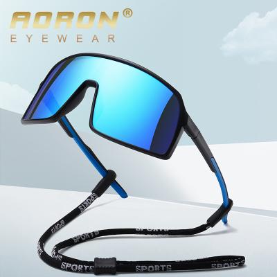 China & UV400; OEM/ODM 2021 Fashion Round Brilliant Eyewear Polarized Sports Eyewear TR90 Large-frame One-Piece Sunglasses Women's Free Shipping for sale