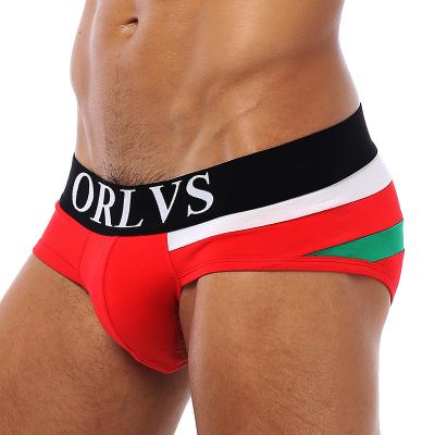 China Good Quality Breathable Wholesale Mens Briefs Printed Underwear Custom for sale