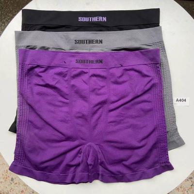 China New Design Polyester Breathable Underwear Custom Male Shorts Seamless Mens Boxer Briefs for sale