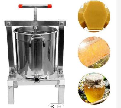 China Beeswax 304 Solid Base Stainless Steel Household Honey Press Honey Press Wax Press Beekeeping Tool for sale