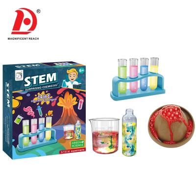 China Chemical Scientist Science Lab Experiment Toy Set 14 Science Experiment Toy/DIY Reagent STEM/Stem Toy HUADA 2021 in 1 DIY Reagent Chemical Toys for sale