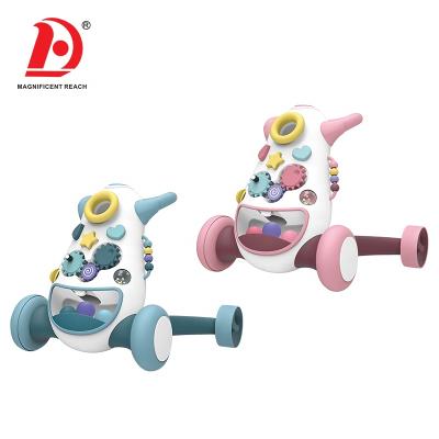 China 2021 Multifunctional Baby Walker With Music And Light HUADA Baby Gears Plastic Toys Multiple Function Baby Walker Toy With Music And Light for sale