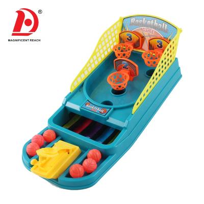 China HUADA 2019 Children's Set Mini Finger Basketball Shooting Game Simple Educational Game Toy 33*5*21.5cm for sale