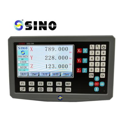 China SINO Professional SDS2-3VA Plastic LCD Display DRO 3 Axis DRO Digital Readout Meter For Small Milling Machine for sale