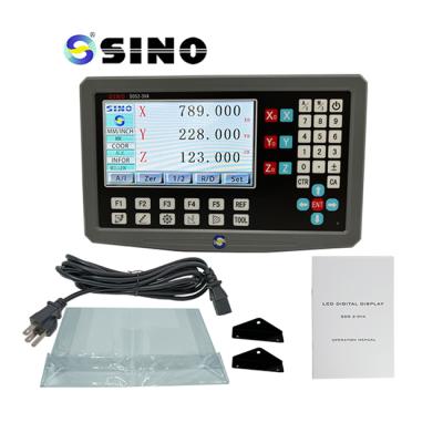 China SINO SDS2-3VA plastic LCD digital readout display milling digital readout display for milling machine for sale